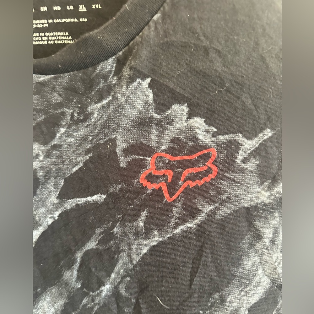Mens moto Fox Karrera premium long sleeve tshirt sz. XL - Picture 4 of 5